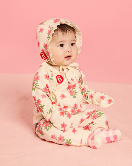 BEBE DE PINO Parisien pink newborn socks set