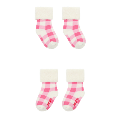 BEBE DE PINO Parisien pink newborn socks set