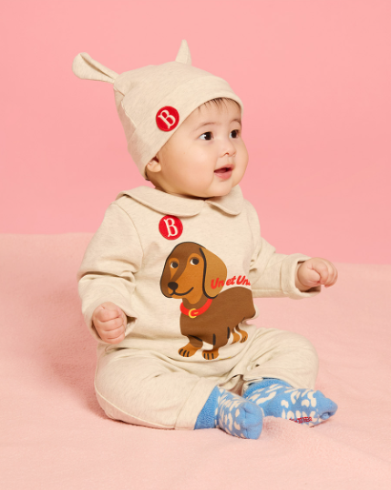 BEBE DE PINO Parisien blue newborn socks set