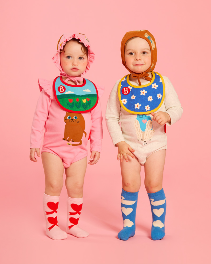 BEBE DE PINO Parisien baby bib set