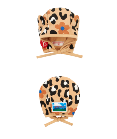 BEBE DE PINO All over leopard baby bodysuit set