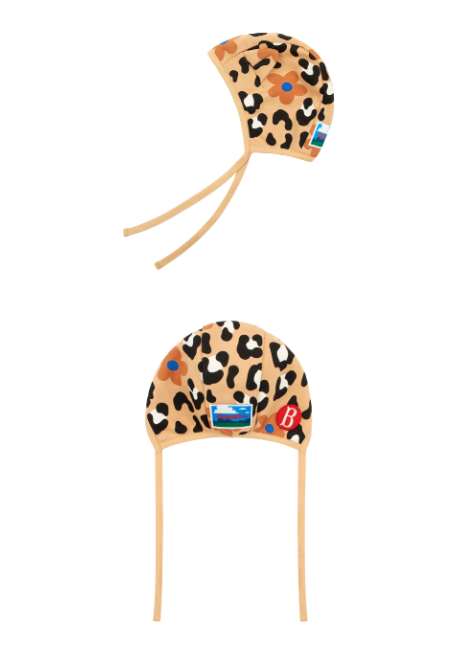 BEBE DE PINO All over leopard baby bodysuit set