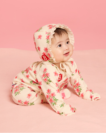BEBE DE PINO All over azalea newborn set