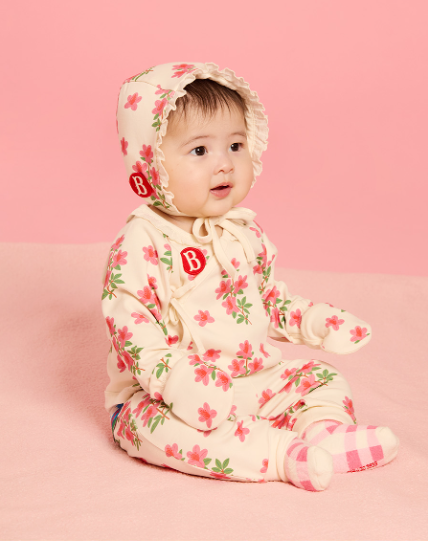 BEBE DE PINO All over azalea newborn set