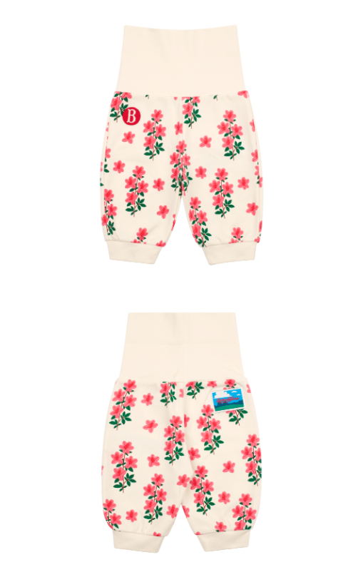 BEBE DE PINO All over azalea newborn set