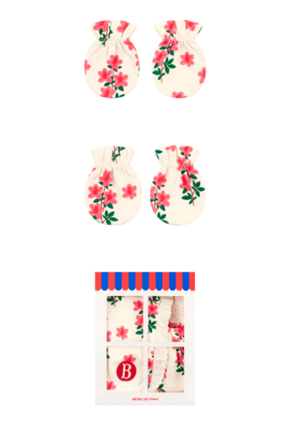 BEBE DE PINO All over azalea newborn set