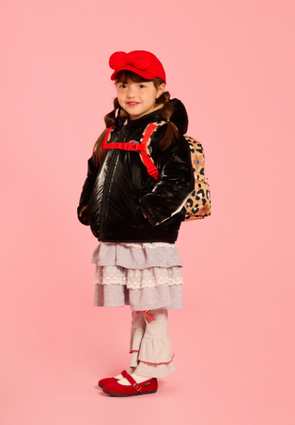 BEBE DE PINO All over leopard persian cat backpack