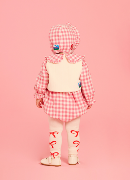 BEBE DE PINO Bebedepino ribbon tights and socks set