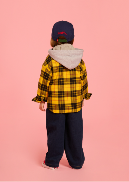 BEBE DE PINO Parrot color block camp cap