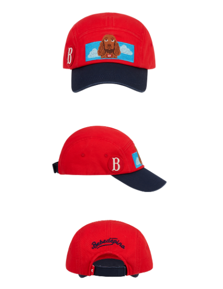 BEBE DE PINO Coker spaniel color block camp cap
