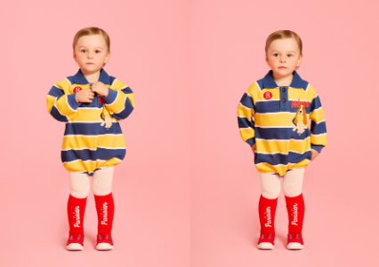 BEBE DE PINO Parisien knee socks