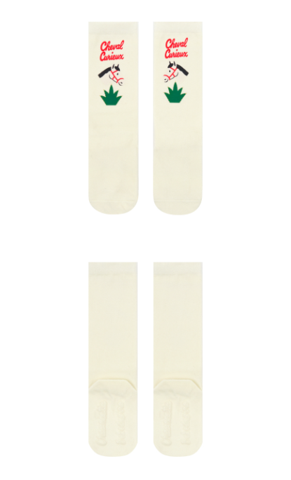 BEBE DE PINO Pony knee socks