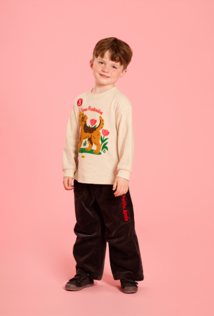BEBE DE PINO Schnauzer long sleeve tee