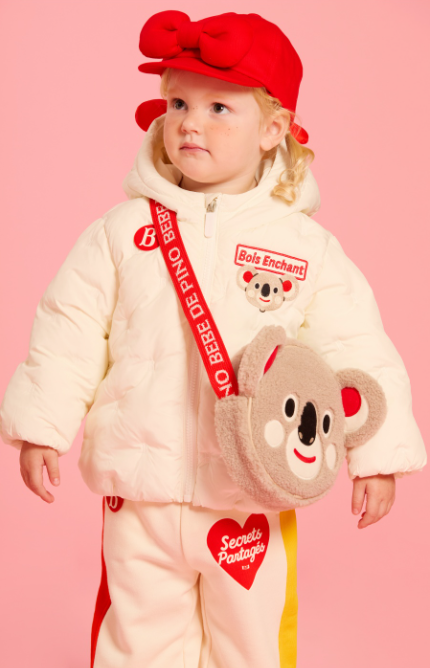 BEBE DE PINO Bebedepino big ribbon ball cap