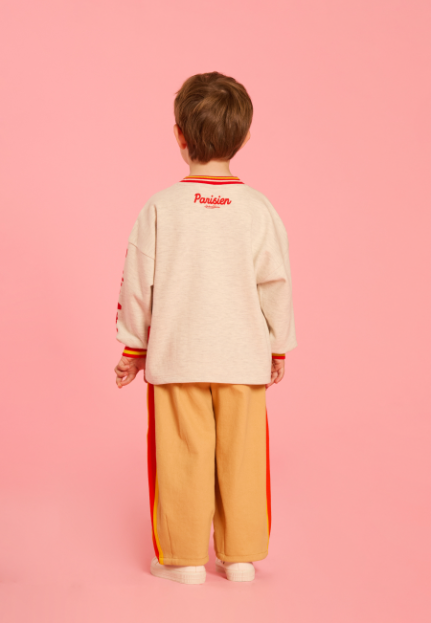 BEBE DE PINO Dachshund yoko point long sleeve tee