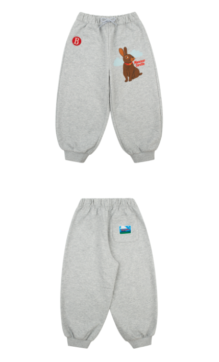 BEBE DE PINO Rabbit sweatpants