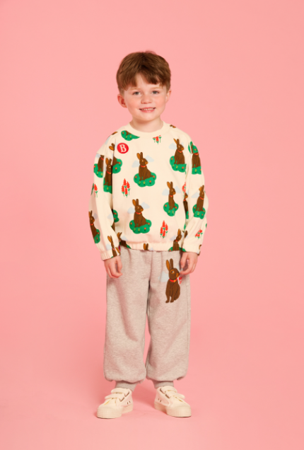 BEBE DE PINO All over rabbit sweatshirt