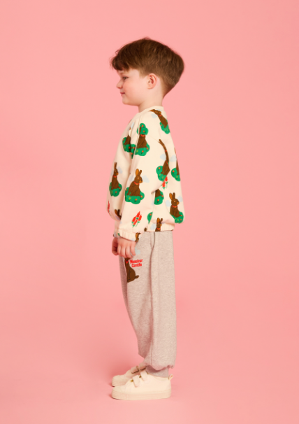 BEBE DE PINO All over rabbit sweatshirt