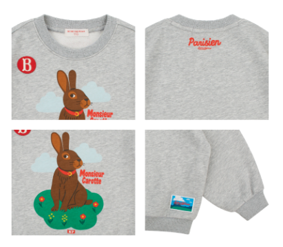 BEBE DE PINO Rabbit sweatshirt