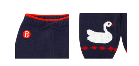 BEBE DE PINO Duck sweater pants