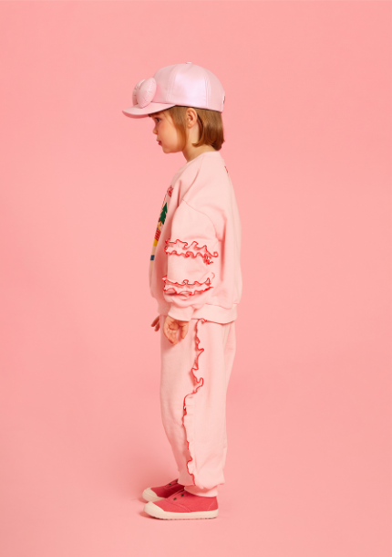 BEBE DE PINO Bebedepino big ribbon aurora ball cap