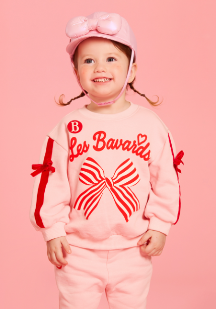 BEBE DE PINO Bebedepino big ribbon aurora ball cap