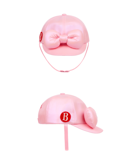 BEBE DE PINO Bebedepino big ribbon aurora ball cap