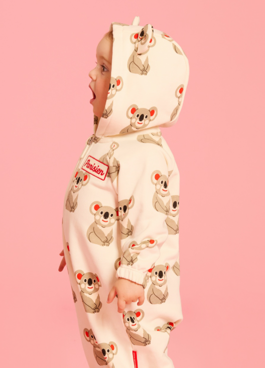 BEBE DE PINO All over koala baby overall
