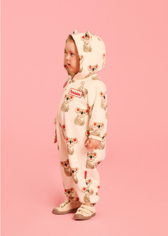 BEBE DE PINO All over koala baby overall