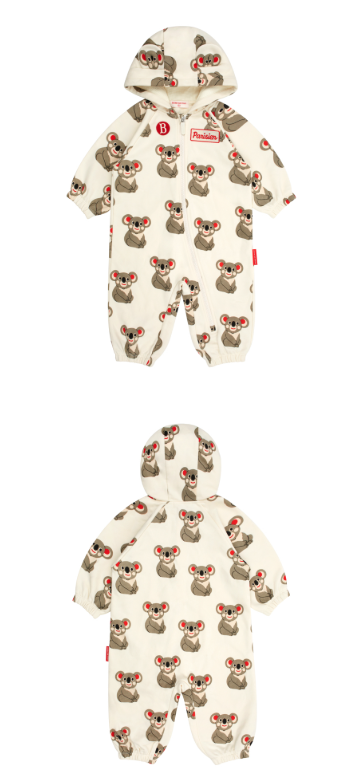 BEBE DE PINO All over koala baby overall