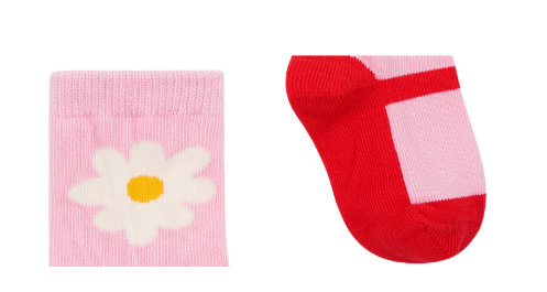 BEBE DE PINO Flower baby socks