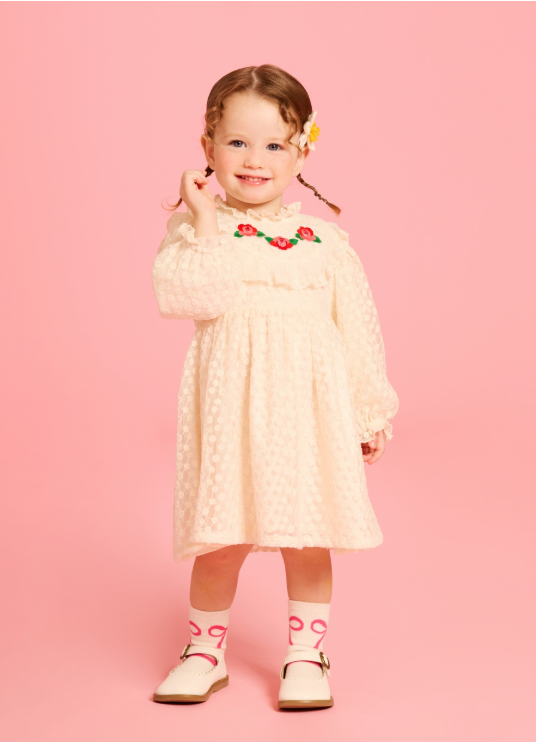 BEBE DE PINO Ribbon baby socks