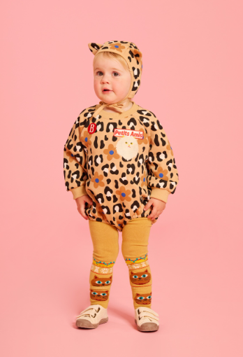 BEBE DE PINO Aloha cat baby tights and socks set