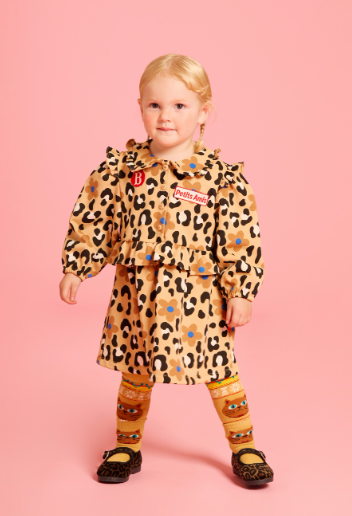 BEBE DE PINO Aloha cat baby tights and socks set