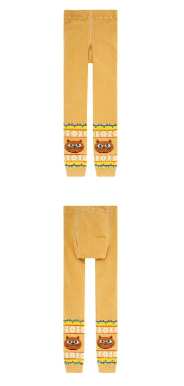 BEBE DE PINO Aloha cat baby tights and socks set