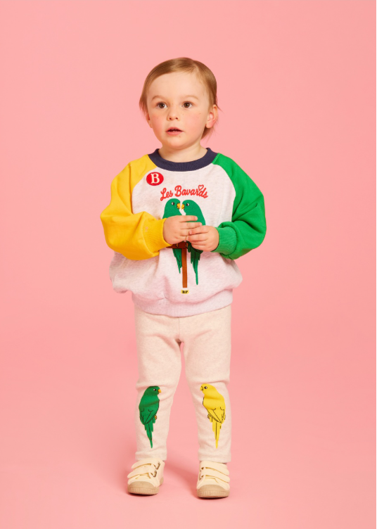 BEBE DE PINO Parrot baby leggings