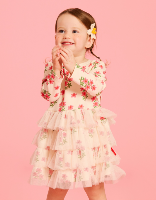 BEBE DE PINO All over azalea baby tutu dress