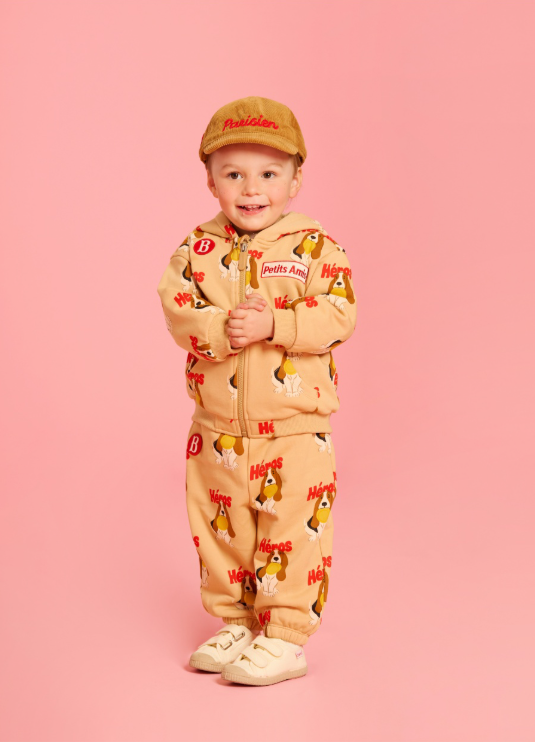 BEBE DE PINO All over heros baby sweatpants
