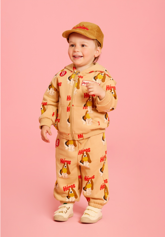 BEBE DE PINO All over heros baby sweatpants