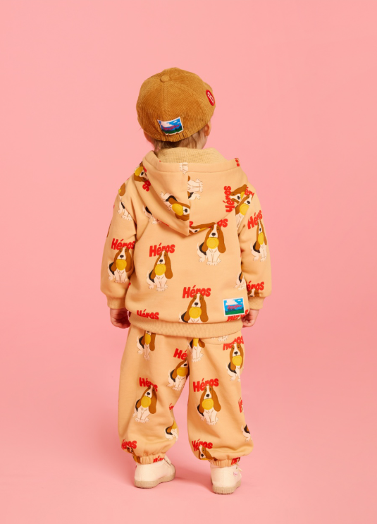 BEBE DE PINO All over heros baby sweatpants