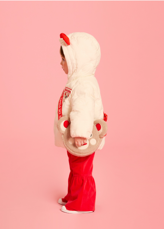 BEBE DE PINO Koala baby embroidery wellon jacket