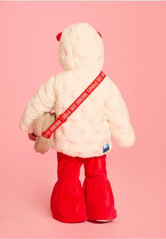BEBE DE PINO Koala baby embroidery wellon jacket