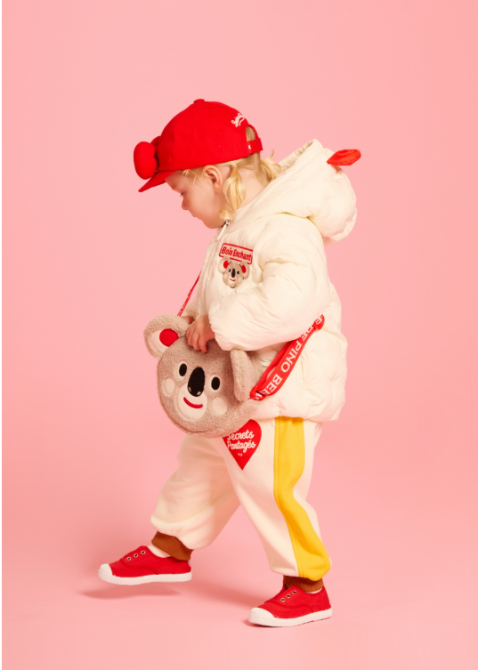 BEBE DE PINO Koala baby embroidery wellon jacket