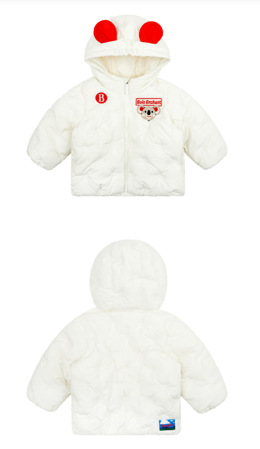 BEBE DE PINO Koala baby embroidery wellon jacket