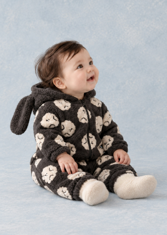 UBMOM WINTER PRE ORDER  BUBBLE MONG HOODED ROMPER