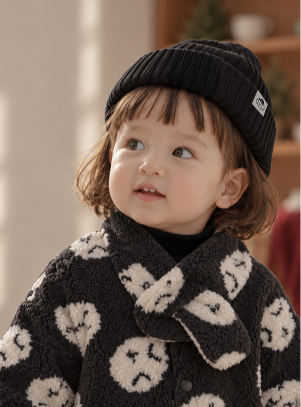 UBMOM BUBBLE MONG JACKET SET WITH SCARF