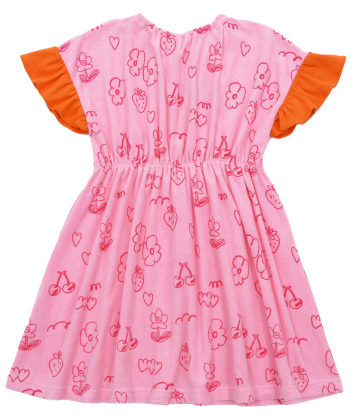 BEBEBEBE 2024  Strawberry cherry terry dress