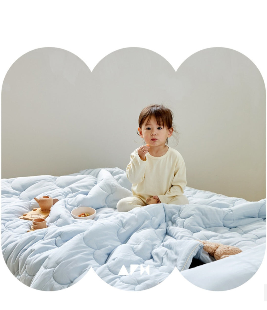 ALL4HOME Cloud Modal Comforter & Pillow Set