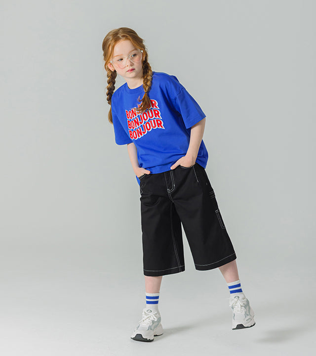 I LOVE J denny cropped cargo pants