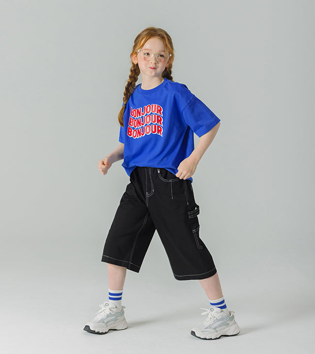 I LOVE J denny cropped cargo pants